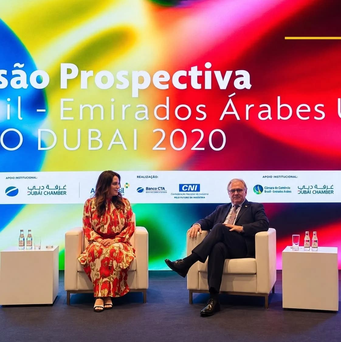 Painel da Missão Prospectiva Brasil–Emirados Árabes Unidos na Expo Dubai 2020